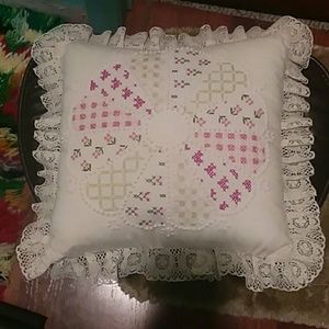 Embroidered Pillow